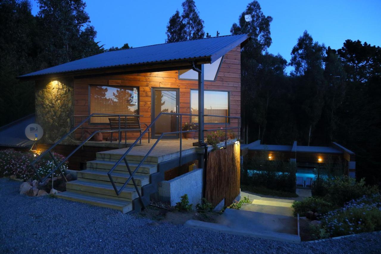 Cabañas y Spa Costa Patagonia - Piscina Climatizada Pichilemu Exterior foto